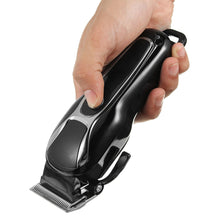 Razor Sharp Rechargeable Electric Hair Clipper Barber Salon Trimmer Beard Body Shaver Grooming LED Display Steel Blade Washable 110V 240V - 4D's T&D Inc