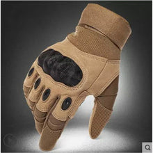 Two Pairs Gloves Hard Military Knuckle Tactical Gloves Motorbike Motorcycle ATV Riding Army Combat Full Finger Gloves for Men - 4D's T&D Inc