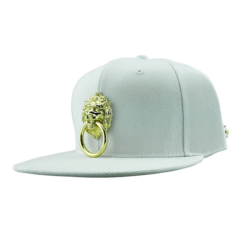 White Snapback Hat - 4D's T&D Inc