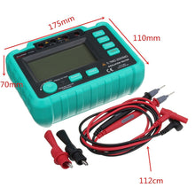 Digital Insulation Resistance Tester Megger Tool MegOhm Meter Mega-meter  250V/500V/1000V/2500V - 4D's T&D Inc