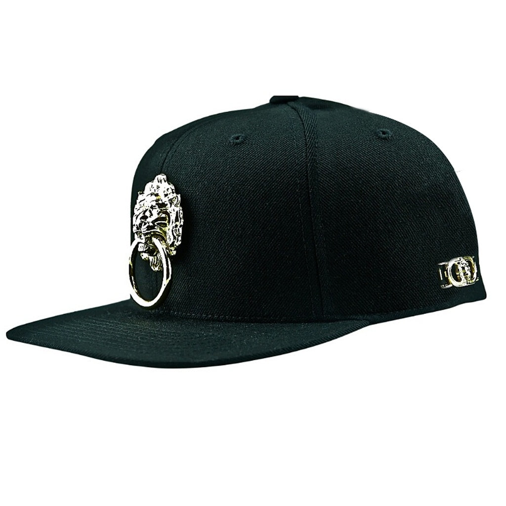 Lion Snapback Large Metal Hat - 4D's T&D Inc