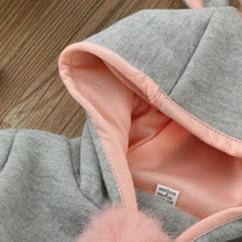 Baby Girls Winter coat clothes Infant Girls Autumn Winter Hooded Coat Cloak Jacket Thick Warm Clothes drop ship - 4D's T&D Inc