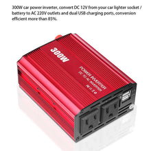 Onever Car Power Inverter Converter DC 12V to AC 110V Dual Outlets Modified Sine Wave Power with Dual USB 5V/2.1A Inverter - 4D's T&D Inc