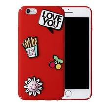 Cute 3D Cartoon Phone Cases For iphone 7 6 6s Plus Funda Top Quality Hard Frosted Matte PC Back Plastic Cover Protector Capa New - 4D's T&D Inc