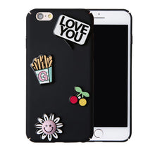 Cute 3D Cartoon Phone Cases For iphone 7 6 6s Plus Funda Top Quality Hard Frosted Matte PC Back Plastic Cover Protector Capa New - 4D's T&D Inc