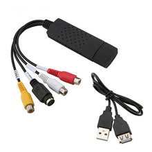 DVD DVR USB 2.0 Capture Video Adapter Converter Cable With Stereo Audio RCA S-Video Input for PC Laptop - 4D's T&D Inc