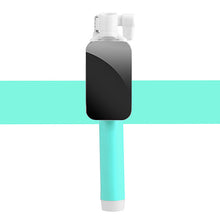 Fashion Mirror Selfie Stick For iphone 7 6 6s Samsung IOS Android Monopod Universal Mini Portable Folded Wired Phone Self Sticks - 4D's T&D Inc