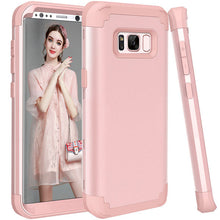 360 Shockproof Armor Phone Cases For iPhone 7 6 6s Plus Case 3 in 1 Hybrid PC + TPU Cover For Samsung Galaxy S8 Plus Screen Film - 4D's T&D Inc