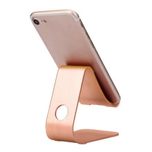 Universal Phone Holder Aluminum Metal Desk Stand 180 Degree Rotation Auto for iPhone For Samsung Cell Phone Holder#25 - 4D's T&D Inc