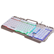 2017 Hot Sale USB Wired Illuminated Colorful LED Backlight Multimedia PC Gaming Keyboard Free Shipping - 4D's T&D Inc