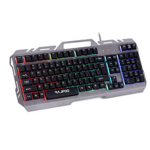 2017 Hot Sale USB Wired Illuminated Colorful LED Backlight Multimedia PC Gaming Keyboard Free Shipping - 4D's T&D Inc