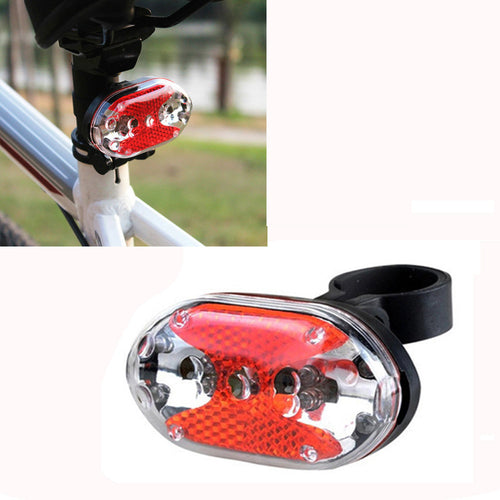 Bicycle Back Rear Tail Safety Flashlight - New Cycling Bike Light - 9 LED Light - 4DS-70BL - 4D's T&D Inc