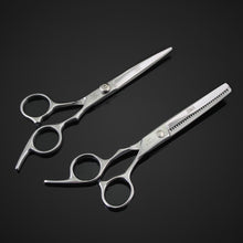 6 Inches professional hairdressing scissors set Beauty salon shears for cutting thinning hair Barbershop styling tools - 4D's T&D Inc
