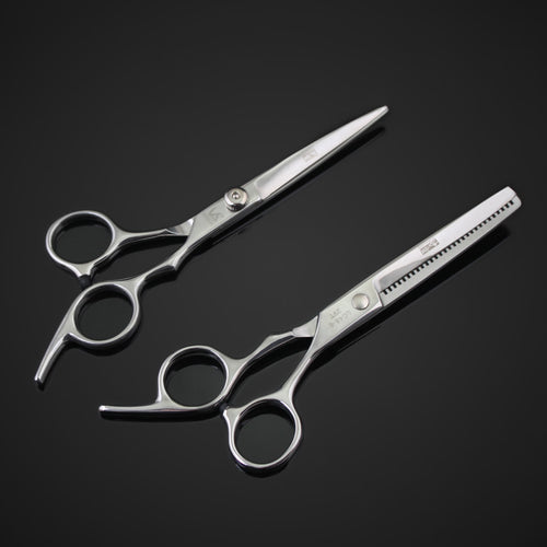 6 Inches professional hairdressing scissors set Beauty salon shears for cutting thinning hair Barbershop styling tools - 4D's T&D Inc