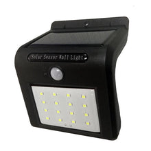 Motion Sensor Light Sensor Solar Light LED Solar Lamp PIR Human 16 LED Light Waterproof Outdoor Path Wall Lamp Security Lighting - 4D's T&D Inc