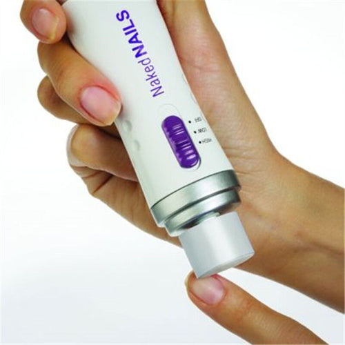 Naked Nails - Electronic Manicure Beauty Aid Personal Care Tool.   Item # 4DS-129 MNT. - 4D's T&D Inc