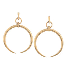 1 Pair New Fashion Earrings Lady Women Thin Round Big Large Dangle Hoop Loop Earrings - 4D's T&D Inc