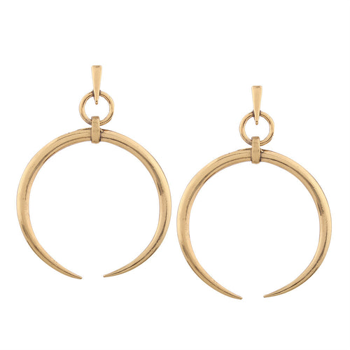 1 Pair New Fashion Earrings Lady Women Thin Round Big Large Dangle Hoop Loop Earrings - 4D's T&D Inc