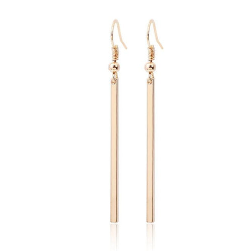 1pair Hooked Rectangle Earrings Fashion Lady Jewelry Earrings Sets - 4D's T&D Inc