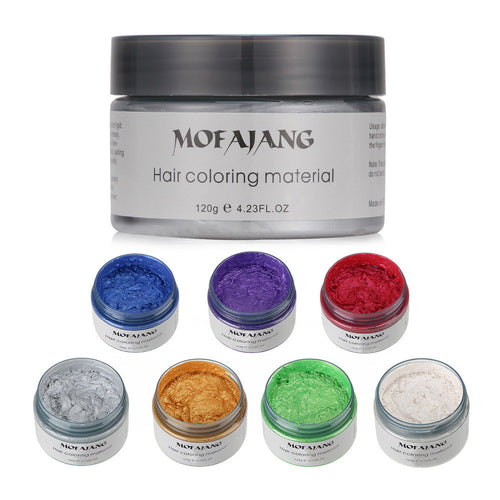 Unisex Colorful Hair Wax - Temporary Hair Dye. Item # 4DS-107HD - 4D's T&D Inc