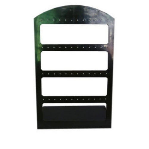 48 Holes Earring Jewelry Show Rack Black Plastic Show Rack Stand Holder New, Home Decor, Jewelry Rack Stand, Jewelry Organizer, Jewelry display Rack, New - 4D's T&D Inc