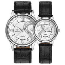 Unisex Watches 1 Pair Tiannbu Ultrathin Genuine Leather Romantic Fashionable Wrist Watches - 4D's T&D Inc