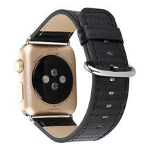 Apple Watch Band Carbon Fiber Leather Replacement Strap For Apple Watches - 4DS-047RWB - 4D's T&D Inc