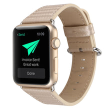 Apple Watch Band Carbon Fiber Leather Replacement Strap For Apple Watches - 4DS-047RWB - 4D's T&D Inc