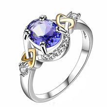 Alloy Engagement Ring with Crystal 4DS-110ER - 4D's T&D Inc