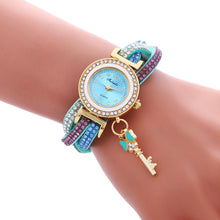 Women Fashion Wrap Around Bracelet Padlock Diamond Watch Lady Woman's Wrist Watch - 4D's T&D Inc