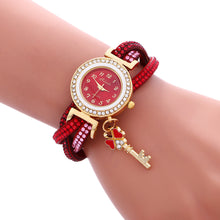 Women Fashion Wrap Around Bracelet Padlock Diamond Watch Lady Woman's Wrist Watch - 4D's T&D Inc