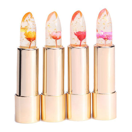 Flower Jelly Lipstick Temperature Change Lipsticks 4 Colors - 4DS-108JL - 4D's T&D Inc