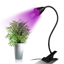 5W Clip LED Grow Light Bulb 5 LEDs Hydroponic Plant Growing Lights with Power Switch Red & Blue & White for Garden Greenhouse AC 85~265V US Plug - 4D's T&D Inc