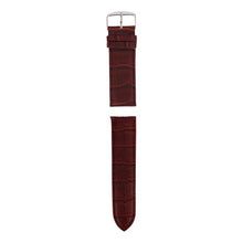 12mm High Quality Soft Sweatband Leather Strap Steel Buckle Wrist Watch Band BK - 4D's T&D Inc