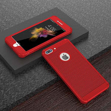 2017 New Cover Heat Dissipation Cooling Housing 360 Phone Cases For iPhone 7 Case Honeycomb Back For iPhone 7 6 6s Plus Shell - 4D's T&D Inc