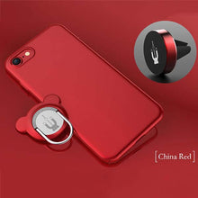 3 in 1 Shockproof Armor Phone Cases For iphone 7 6 6s Plus Case With Metal Finger Ring Holder Stand + Magnetic Car Mount Bracket - 4D's T&D Inc