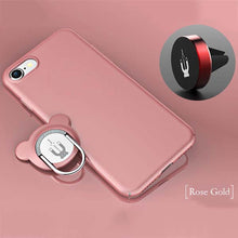 3 in 1 Shockproof Armor Phone Cases For iphone 7 6 6s Plus Case With Metal Finger Ring Holder Stand + Magnetic Car Mount Bracket - 4D's T&D Inc
