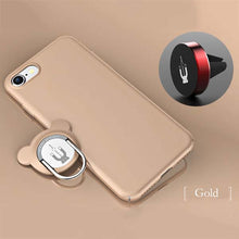 3 in 1 Shockproof Armor Phone Cases For iphone 7 6 6s Plus Case With Metal Finger Ring Holder Stand + Magnetic Car Mount Bracket - 4D's T&D Inc
