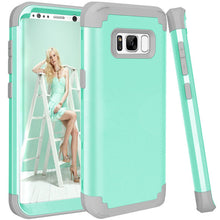 3 in 1 Shockproof Armor For iPhone 7 6 6s Plus Case 360 Full Body Protective Phone Cases For Samsung Galaxy S8 Plus Screen Film - 4D's T&D Inc