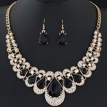 Chain Necklace Earrings Jewelry Women's Mixed Style Bohemia color Bib - 4D's T&D Inc