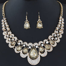 Chain Necklace Earrings Jewelry Women's Mixed Style Bohemia color Bib - 4D's T&D Inc