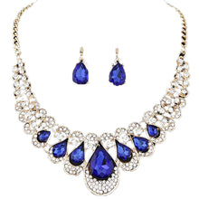 Chain Necklace Earrings Jewelry Women's Mixed Style Bohemia color Bib - 4D's T&D Inc