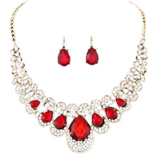 Chain Necklace Earrings Jewelry Women's Mixed Style Bohemia color Bib - 4D's T&D Inc