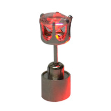 LED Bling Fashion Party Accessories - Light Up LED Bling Ear Studs rings - Blue  Earring - 4DS-133LBE - 4D's T&D Inc