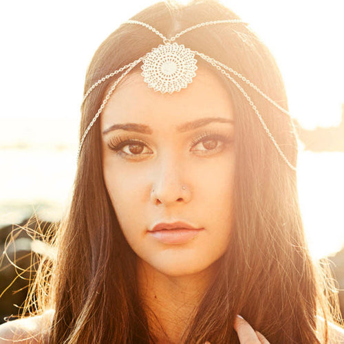 1PC Womens Tassels Head Chain Jewelry Headband Party Headpiece Hair Band - 4D's T&D Inc
