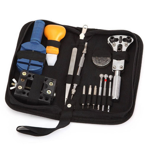 13 in 1 Watch Repair Tool Kit Zip Opener Link Remover Screwdrivers - 4D's T&D Inc
