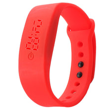 Bracelet Digital Wrist Watch Women's Men's Unisex Rubber LED Watch Date Sports - 4D's T&D Inc