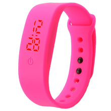 Bracelet Digital Wrist Watch Women's Men's Unisex Rubber LED Watch Date Sports - 4D's T&D Inc