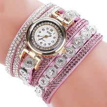 Women Fashion Casual Analog Quartz Women Rhinestone Watch Bracelet CCQ Watch - 4D's T&D Inc