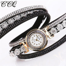Women Fashion Casual Analog Quartz Women Rhinestone Watch Bracelet CCQ Watch - 4D's T&D Inc